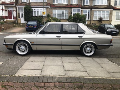 1986 BMW e28 automatic - serviced and MOT’d For Sale