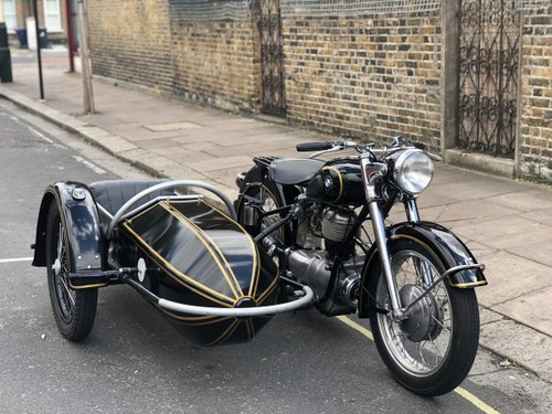 1954 BMW R25 with Sidecar fully restored For Sale