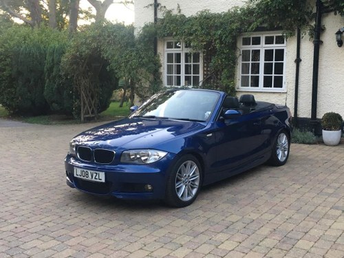 2008 BMW 120d M Sport Convertible /// SPARES OR REPAIR For Sale