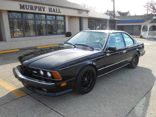 1987 BMW M6 Coupe  For Sale by Auction