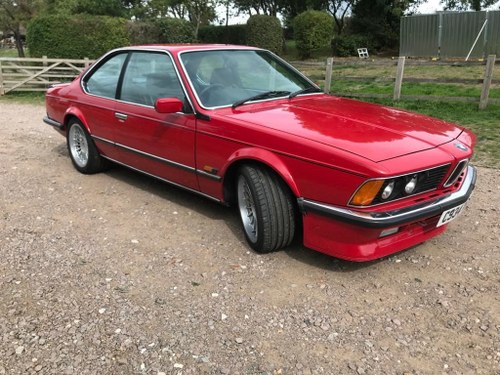 1985 BMW 635 CSi Manual - Just 55,000 miles ! For Sale by Auction