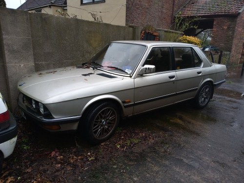 1986 Bmw e28 528i se in need of little tlc For Sale