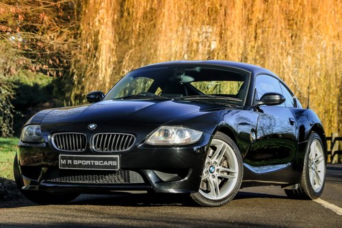 2006 BMW Z4M Coupe Sapphire Black with Black Leather For Sale