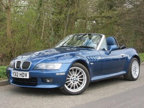 2001 BMW Z3 3.0 MANUAL 228 BHP - LOW MILES, TOTALLY ORIGINAL For Sale
