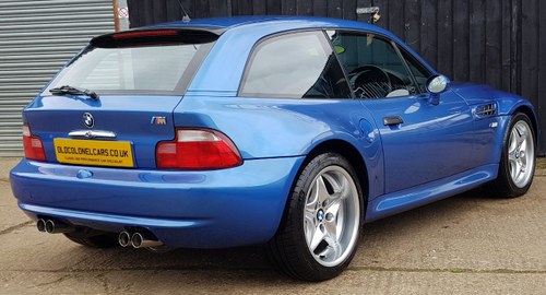 1999 Superb Z3 M Coupe S50 5 Speed - Only 59K Miles - FSH In vendita
