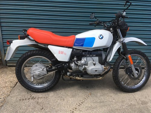 1981 BMW R80G/S Restored. For Sale