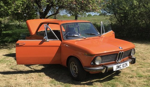 1971 BMW 2002A Low Mileage Tax/MOT exempt running SOLD