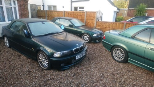 2001 BMW  330 ci m sport convertible green For Sale