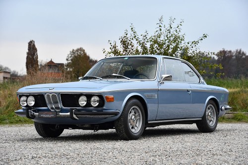 1972 Rare BMW 3.0 CSi with 4-speed manual and steel sunroof For Sale