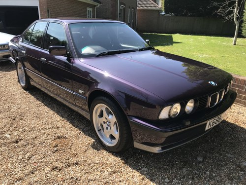 1993 BMW M5, E34, showroom condition throughout, For Sale
