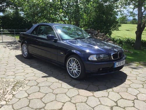 2001 E46, 320Ci 5-speed Tiptronic and Sport SE option SOLD
