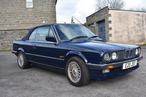 1989 BMW 320i convertible 30/5/20 For Sale by Auction
