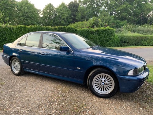 2001 BMW E39 525i SE 67,000 MILES FROM NEW, YES ONLY 67,000 MILES VENDUTO