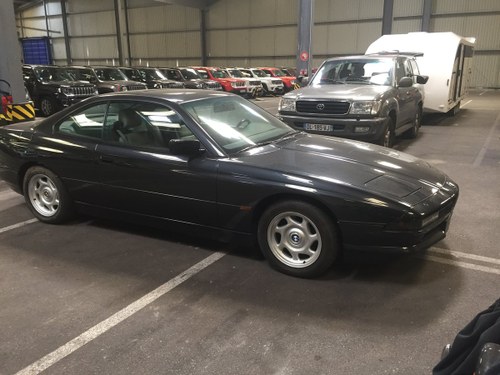 1991 BMW 850 iA One owner from new In vendita