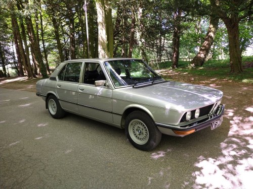 1979 BMW 520 E12, FREE TAX, NO ADV MOT, 160 PHOTOS. VENDUTO