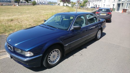 1998 Bmw e38 7 series low mileage biarritz blue For Sale
