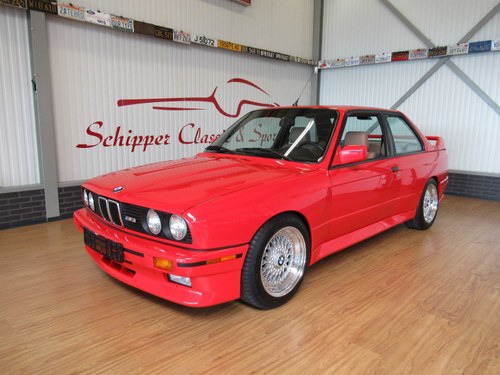 1990 BMW BMW E30 M3 Brillantrot In vendita