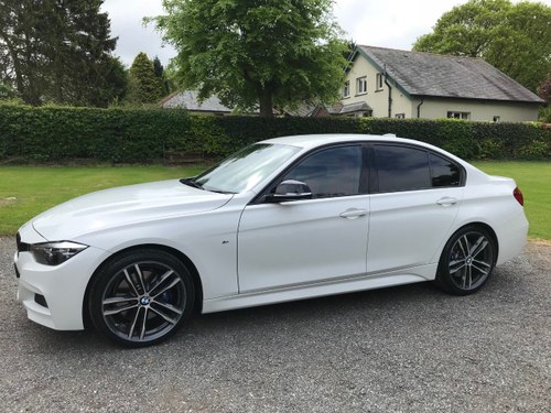2018 BMW 320D M SPORT SHADOW EDITION WHITE/RED STUNNING!! SOLD