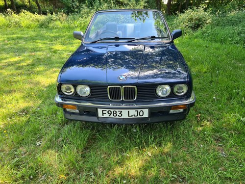 1989 Bmw 3 series e30 convrtsble 320i classic For Sale