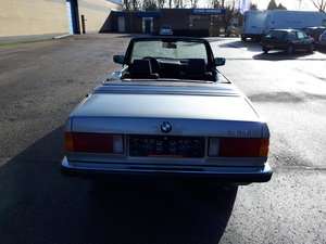 BMW 325i convertible E30 1987 silver grey incl. docs For Sale (picture 2 of 6)