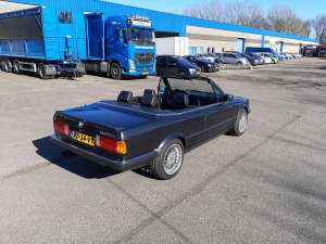 1986 BMW 325i convertible E30 diamond black leather blk int. For Sale (picture 2 of 6)