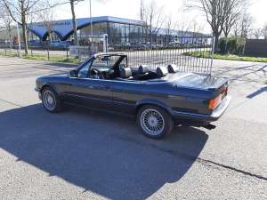 1986 BMW 325i convertible E30 diamond black leather blk int. For Sale (picture 4 of 6)