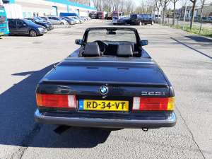 1986 BMW 325i convertible E30 diamond black leather blk int. For Sale (picture 5 of 6)