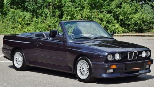 Picture of 1991 BMW M3 cabrio E30 macaoblauw 144000 km black leather + airco - For Sale