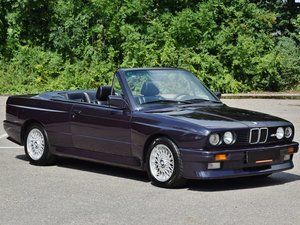 Picture of 1991 BMW M3 cabrio E30 macaoblauw 144000 km black leather + airco - For Sale