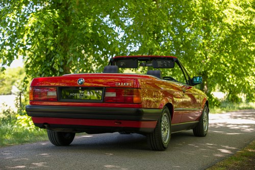 1991 BMW E30 318i Convertible - Manual, 61,748 miles and FSH VENDUTO