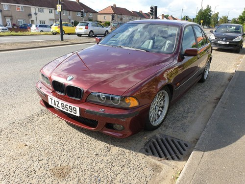 1999 BMW E39 535i V8 Manual 92k Miles Canyon Red VENDUTO