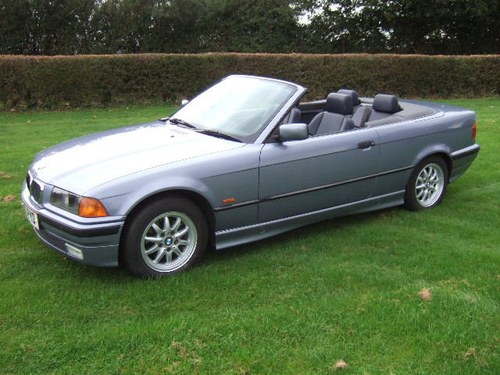 1997(P) BMW E36 328i Convertible only 64000 miles In vendita