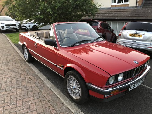 1988 Stunning BMW E30 325i Cabriolet auto For Sale