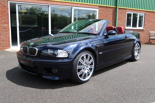 2003 Low Mileage BMW M3 Cabriolet 6 Speed Manual  SOLD