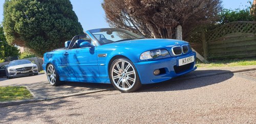 2002 M3 E46 Convertible manual -- GENUINE LOW MILEAGE EXAMPLE  SOLD