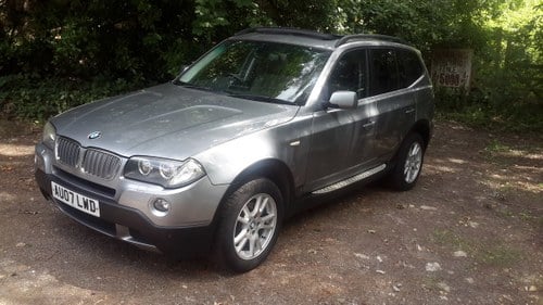 BMW X3  3.0D SE 2007 AUTOMATIC PAN ROOF LEATHER SAT NAV For Sale