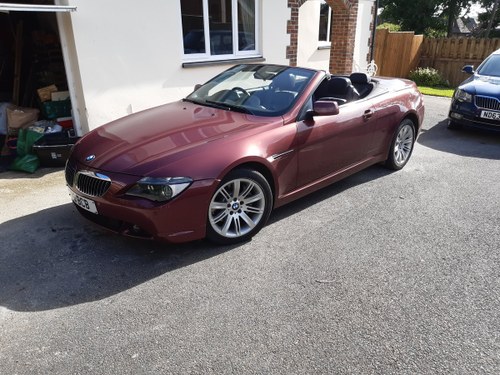 2004 Rare Manual 645 convertible with low mileage For Sale