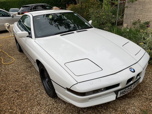 1991 BMW 850i project SOLD