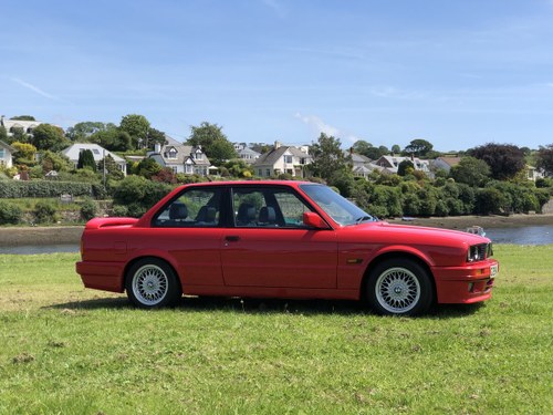 1990 BMW 325i SPORT E30 M TEC 2 BRILLIANT RED For Sale
