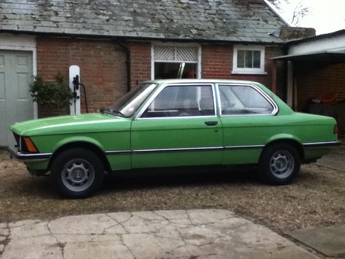 1977 E21 316 mint green For Sale