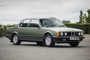 1985 BMW 735i SE E23 - Just 18,000 miles only For Sale by Auction