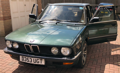 1986 BMW 5- E28 535i Automatic Saloon - SORN-Project. For Sale