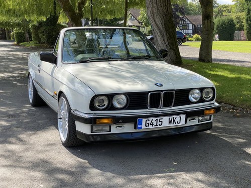 1989 Bmw 325i manual e30 cabriolet convertible For Sale