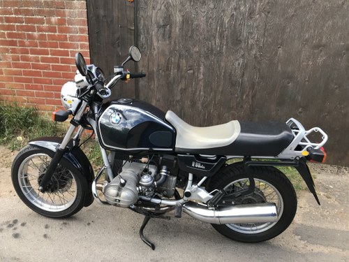 1994 BMW R80R very low miles, one of the last produced VENDUTO