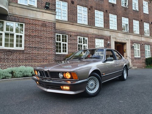 1987 BMW 635CSI LUXOR BEIGE For Sale