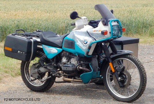 1993 BMW R100GS PD solo £7200 or with sidecar £8750 In vendita