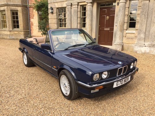 1989 BMW 320i CONVERTIBLE E30 AUTOMATIC  For Sale