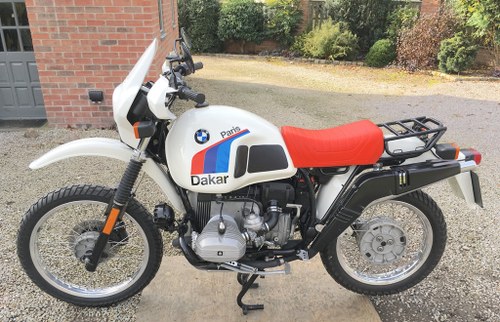 1982 BMW R80 GS Paris-Dakar Motorcycle In vendita