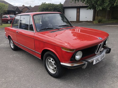 1975 BMW 1502 Left Hand drive SOLD