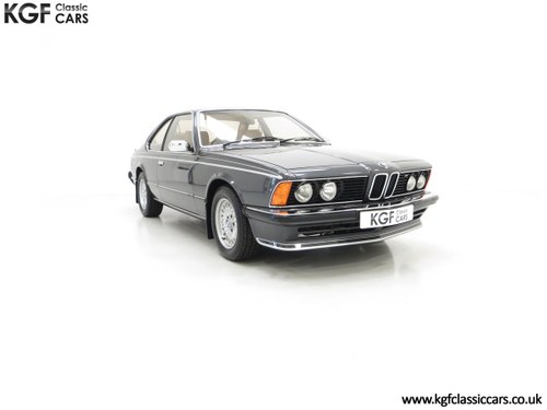 1980 A Magnificent E24 BMW 635 CSi with a Remarkable 23,047 Miles SOLD
